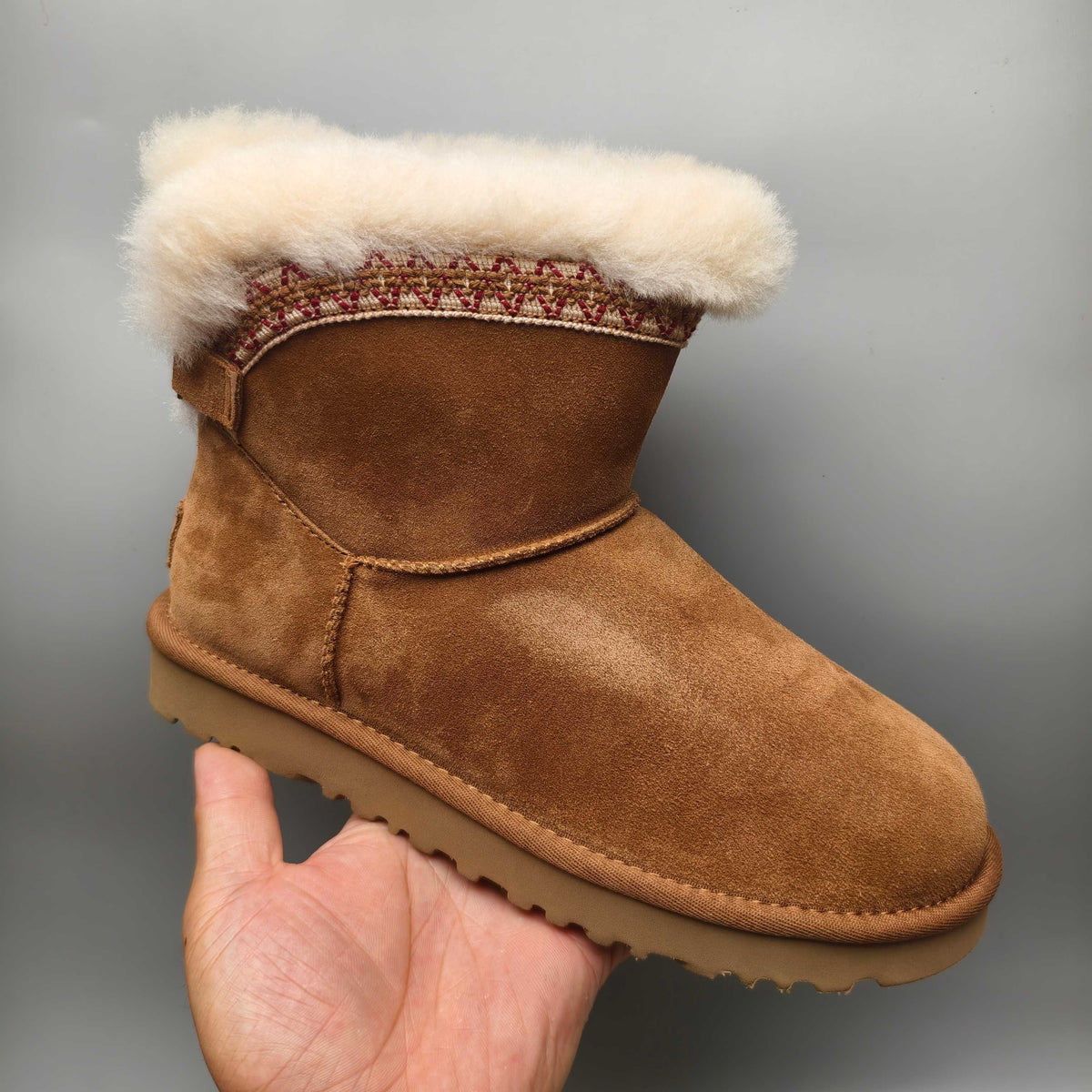 Chestnut Ethnic Style Back-Strap Casual Shoes — New Arrival | In Stock