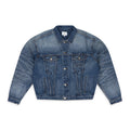 INDIGO OVERSIZED DENIM TRUCKER JACKET