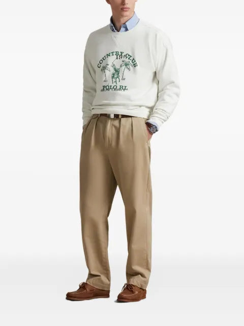 Polo Ralph Lauren graphic-print sweatshirt