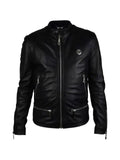 Philipp Plein zip fastening biker jacket