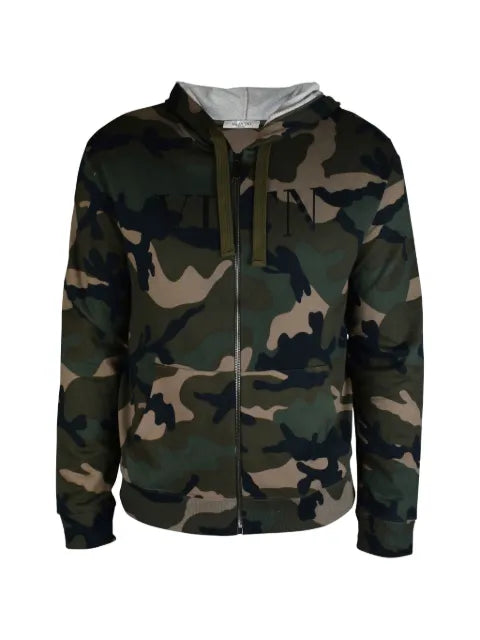 Valentino Garavani camouflage hoodie