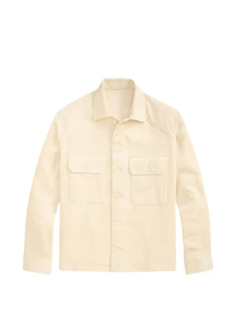 Ralph Lauren Purple Label corduroy pocket-detail shirt jacket