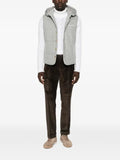 Gran Sasso quilted hooded gilet
