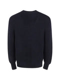 Comme des Garçons Homme ribbed-knit raglan-sleeve sweater