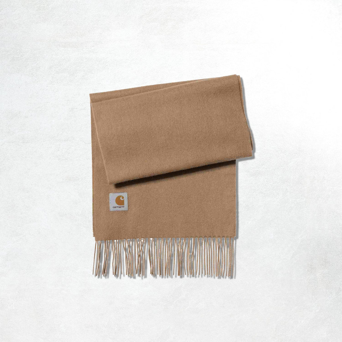 Carhartt WIP Clan Scarf Wool: Peanut