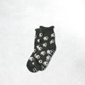 Rototo Sheep Pile Room Sock: Dark Green