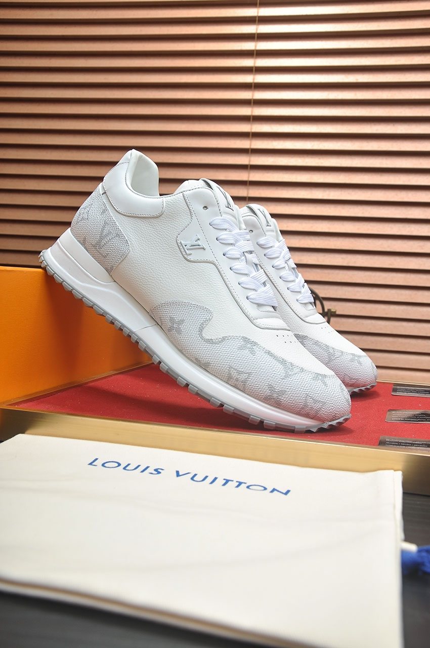 Louis Vuitton Monogram Panel Low-Top Sneakers - Rubber Outsole