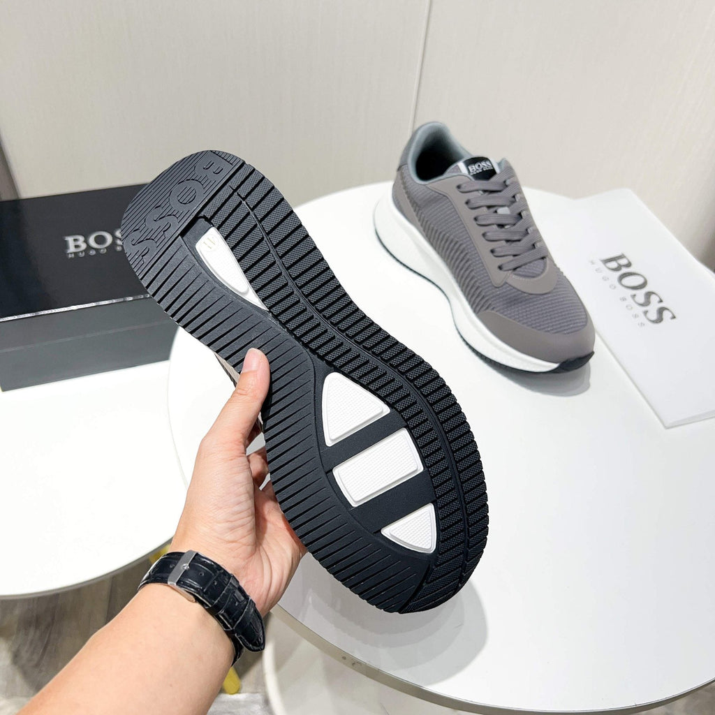 BOSS Knit Low-Top Sneakers