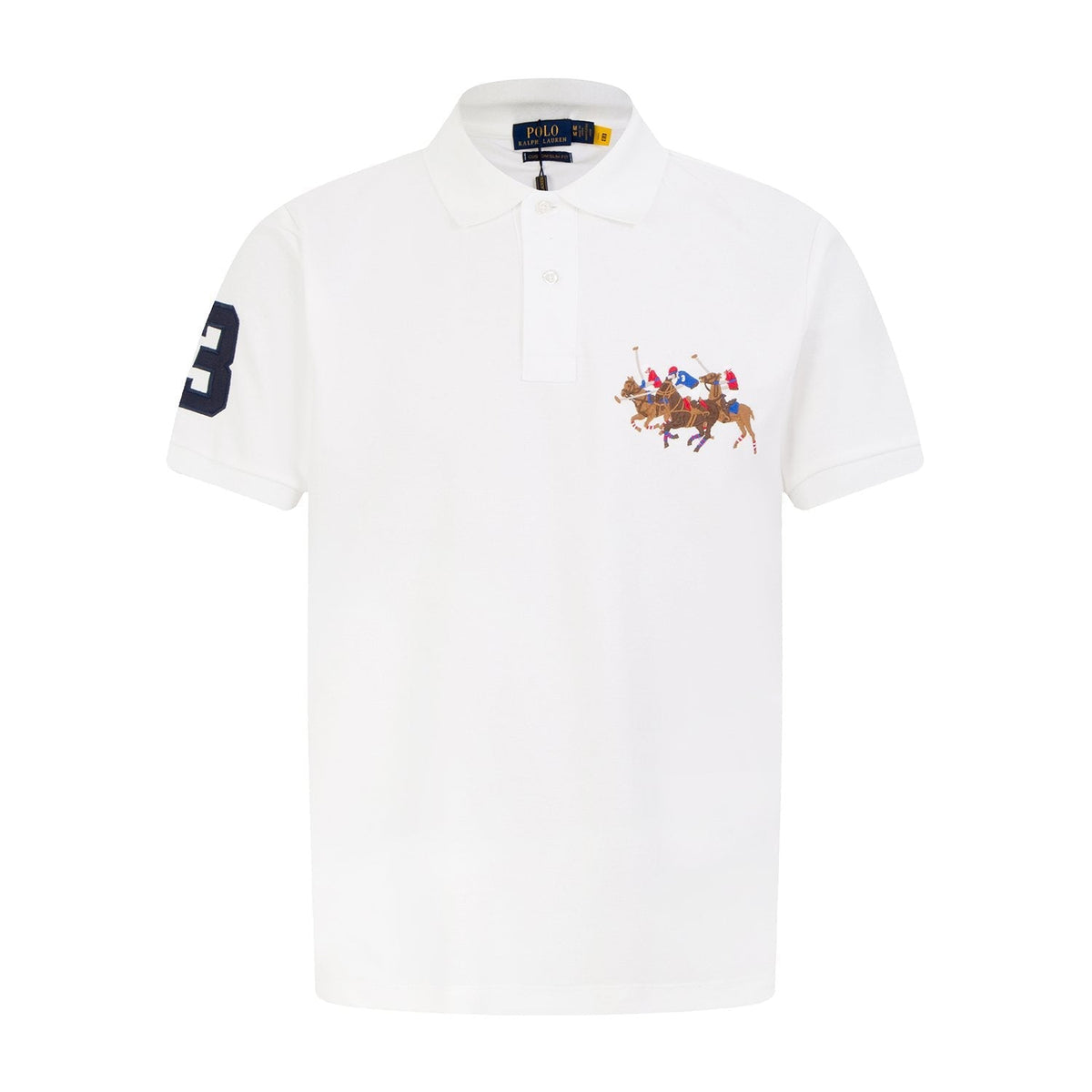 Ralph Lauren Embroidered Horse Short-Sleeve Polo Shirt