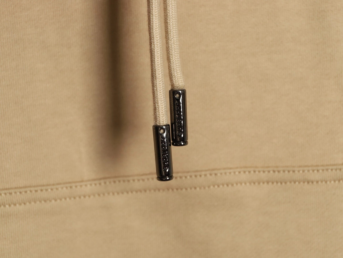 Burberry 25FW Horse Emblem Hoodie - Beige